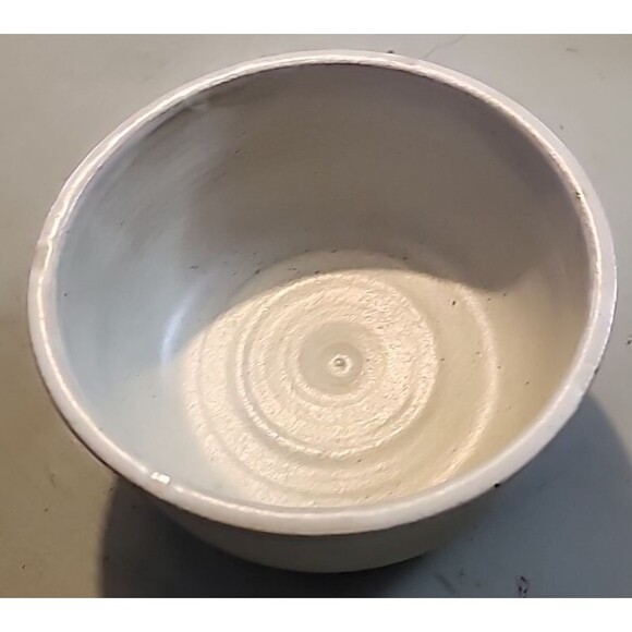 Vintage Studio Pottery Bowl – Signed Melissa ’87 Rustic Handmade Stoneware - Picture 5 of 8